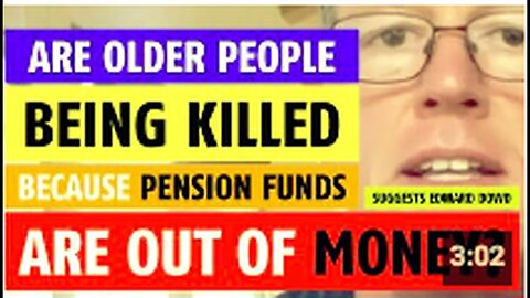 "Older Individuals' Deaths Linked to Insufficient Pension Funds?"