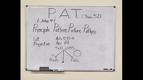 Prove to yourself what you follow through P.A.T. 2025-07-04