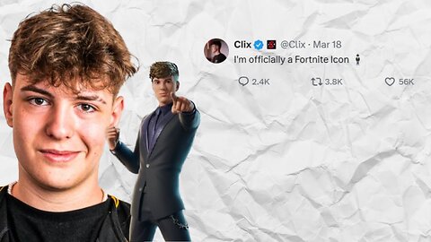 Clix Using His Icon Skin For 8 Minutes Straight!