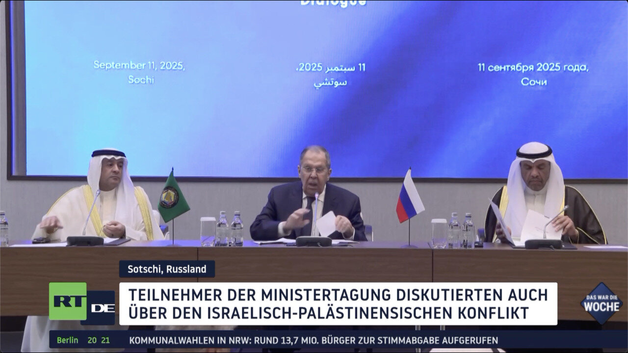 Lawrow in Sotschi: Israels Angriff auf Doha im Fokus des Ministertreffens mit Golfstaaten