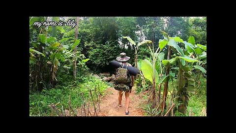 solo caping LIVE OUT OF NETWORK Alone- - BUSHCRAFT - LIVE IN NATURE -
