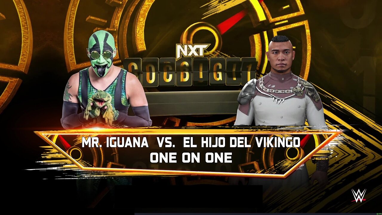 WWE 2k25 Mr Iguana vs El Hijo Del Vikingo