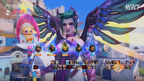 Overwatch 2 Mercy Gameplay (No Commentary)