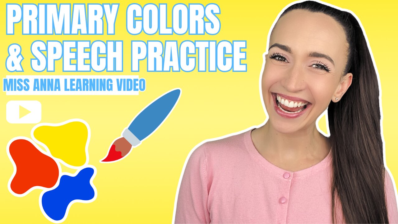 Learn Primary Colors - Toddler Learning Video - Multi Sensory, Sign Language, Songs, Speech & More!