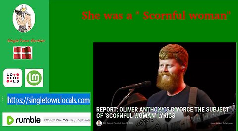 She was a "scornful woman"