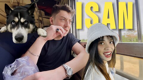 Into the HEART of Thailand's Isan Region with My Dog & Girl! 🇹🇭