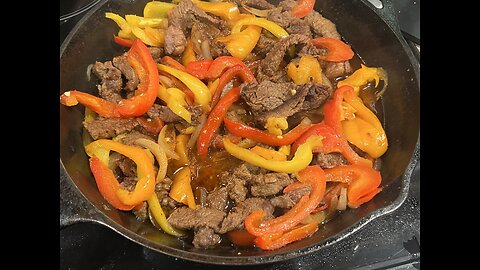 Beef Fajita dinner