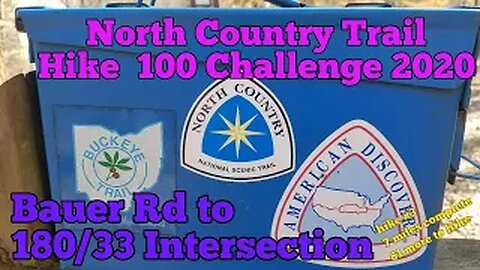North Country Trail Challenge -- Bauer rd to 180/33 park and ride Ohio