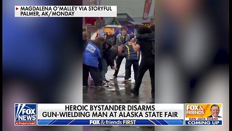 Bystander Takes Down Armed Man At Alaska State Fair