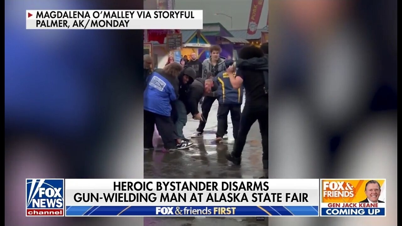 Bystander Takes Down Armed Man At Alaska State Fair