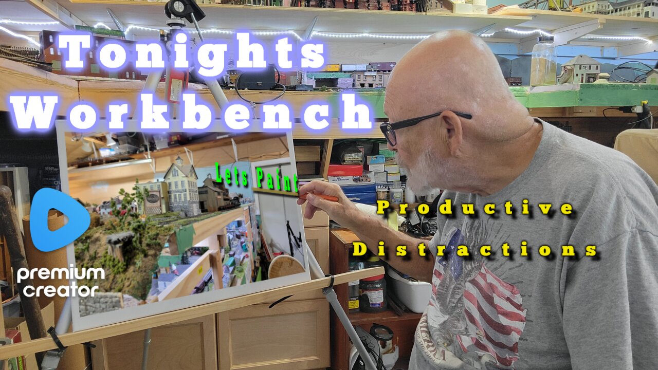 TONIGHTS WORKBENCH - Productively Distracted - Made Room To Paint