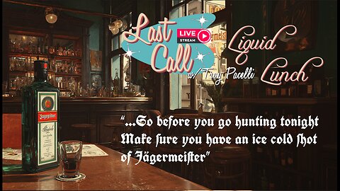 Liquid Lunch – Friday Fun; I wanna drink like Jäger