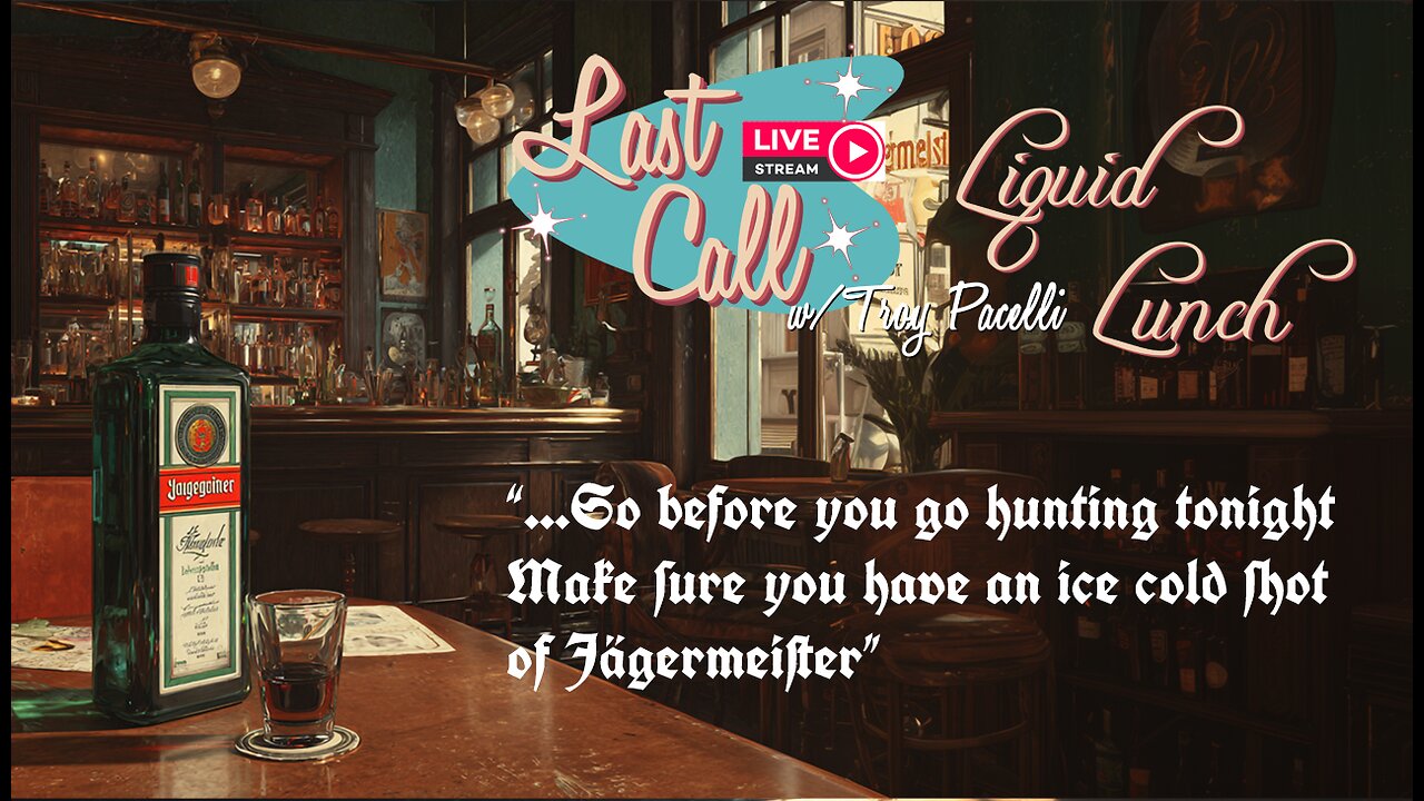 Liquid Lunch – Friday Fun; I wanna drink like Jäger