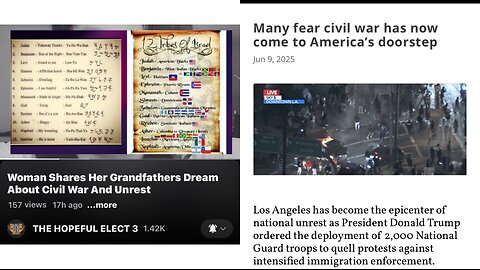 Civil War and Unrest standing on America’s Doorstep #civilwar #unrest