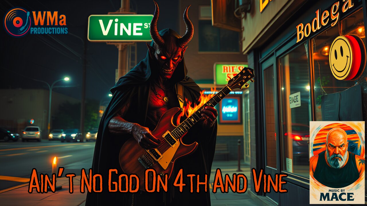 Ain't No God on 4th and Vine: Raw Acoustic Ballad of Urban Despair & Resilience