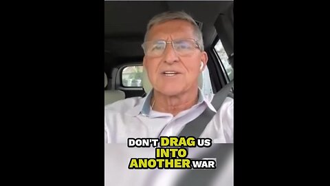 "The American people do NOT want another endless war. Not in the Middle East" ~ General Flynn