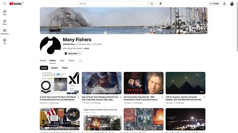 Many Fish: Another YouTube 'Test' and a Little 'Update'! [13.07.2025]