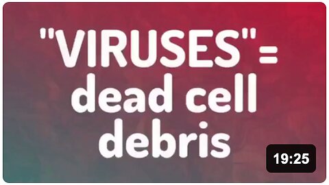 Viruses are Not Real