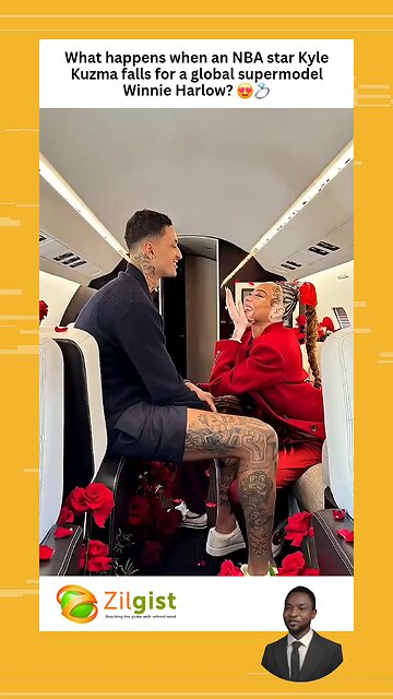 What happens when an NBA star Kyle Kuzma falls for a global supermodel Winnie Harlow? 😍💍