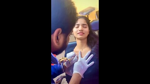 new tattoo 🥰😍😍😍 Please subscribe and like for more videos