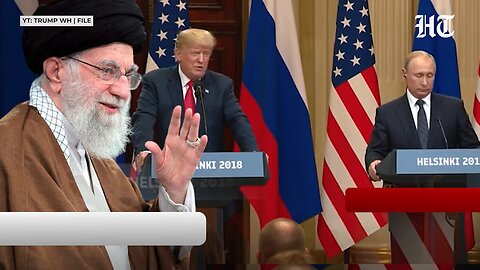 Khamenei's Stunning Surprise For Trump Just Before Putin Meeting; Nuclear Deal Back From The Dead?