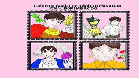 Coloring Book for Adults and Teens Relaxation