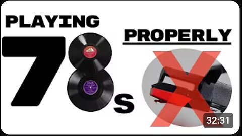 🎶💿 How to Play 78 RPM Shellac Records PROPERLY — Vintage Audio Guide! 🎧✨