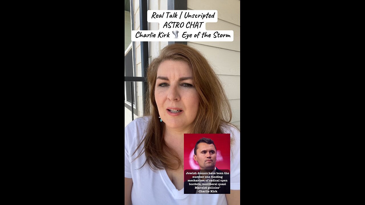 Real Talk | Unscripted Astro Chat || #CharlieKirk