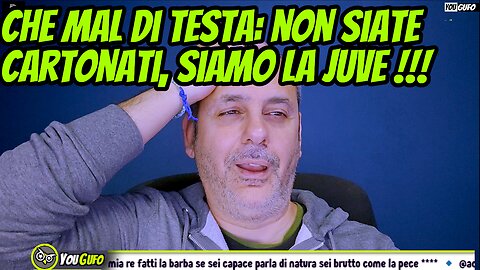 BASTA, NON SIATE CARTONATI, NOI SIAMO LA JUVENTUS