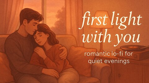 “first light with you – romantic lo-fi for quiet evenings”
