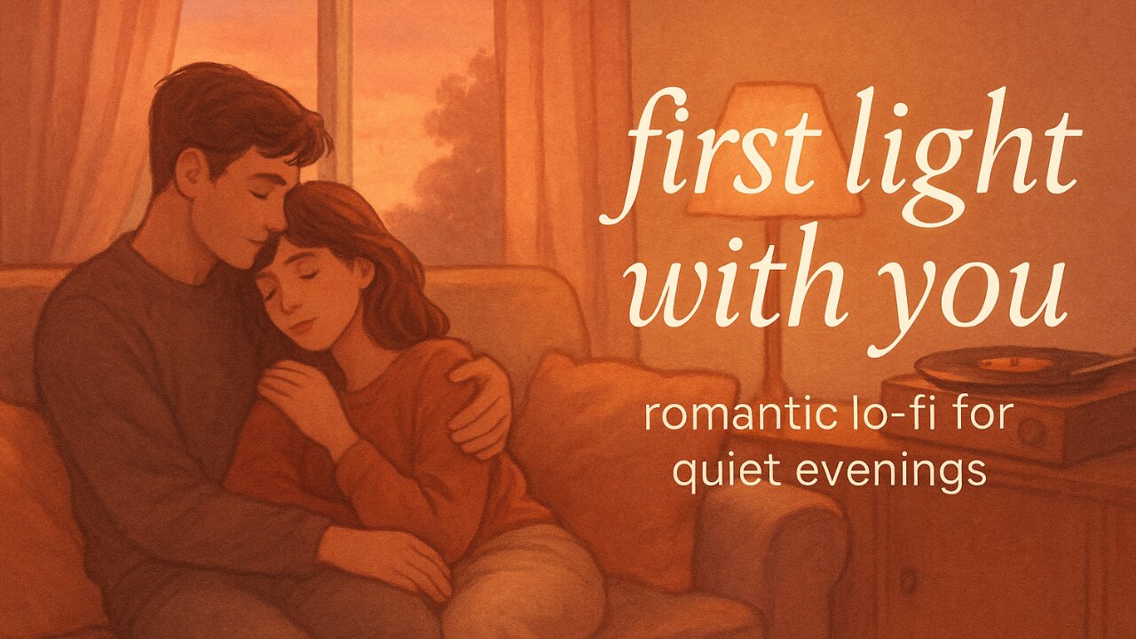 “first light with you – romantic lo-fi for quiet evenings”