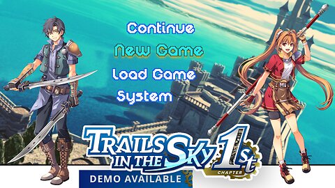 WARNING: This is NOT an FPS | ~ Trails in the Sky 1st Chapter (Trial Ver.) [1] !sky1st