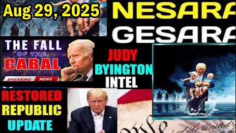 Restored Republic via a GCR Update as of Aug 29, 2025 - RFK Jr Purges The CDC/NIH/HHS