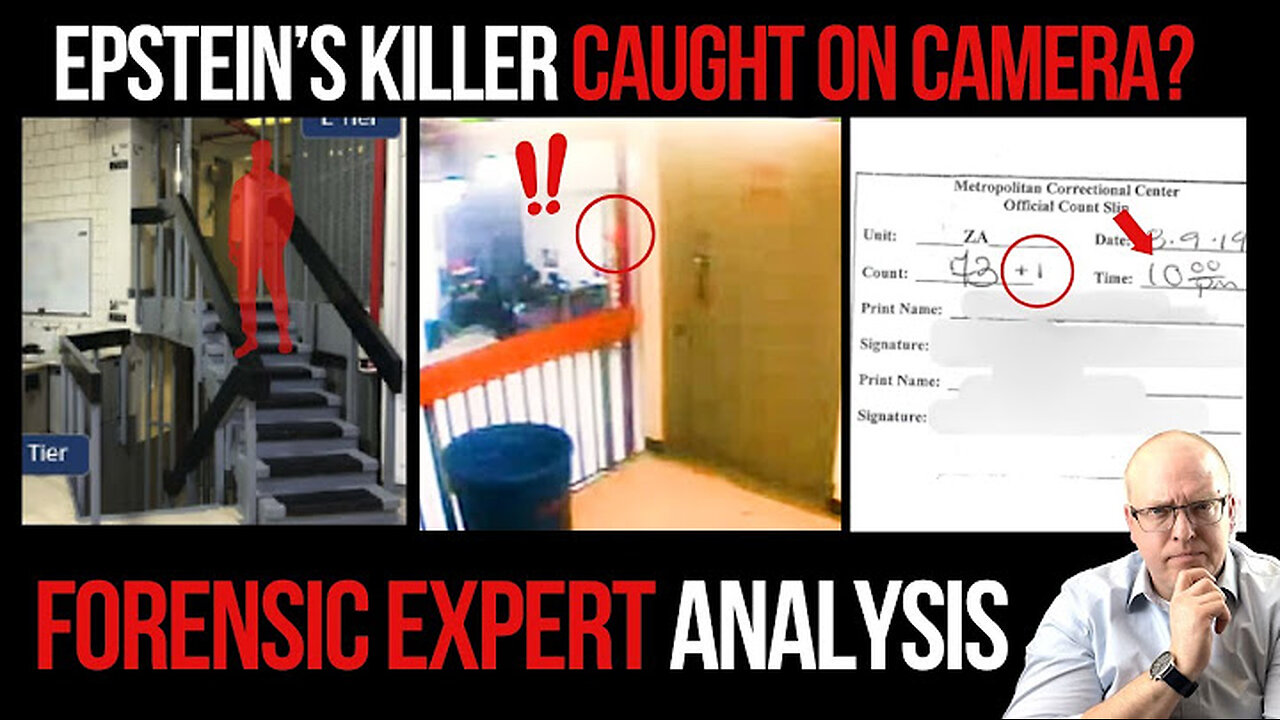 Epstein's Killer Caught on Camera? Forensic Expert Analysis