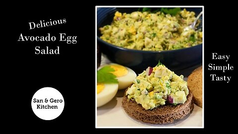 How to make Delicious Avocado Egg Salad