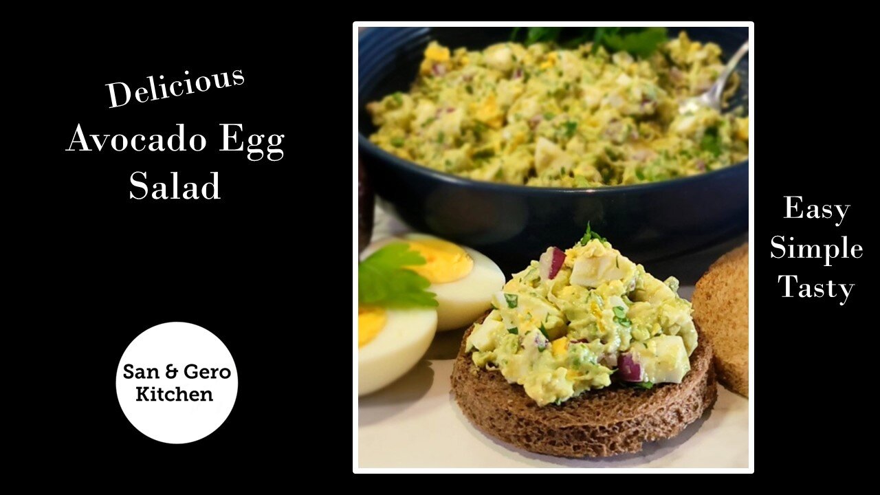 How to make Delicious Avocado Egg Salad