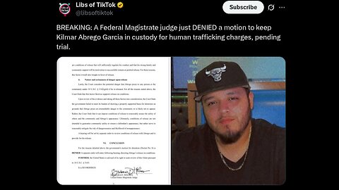 Slaver and MS-13 Gangster Freed by Judicial Insurrectionist