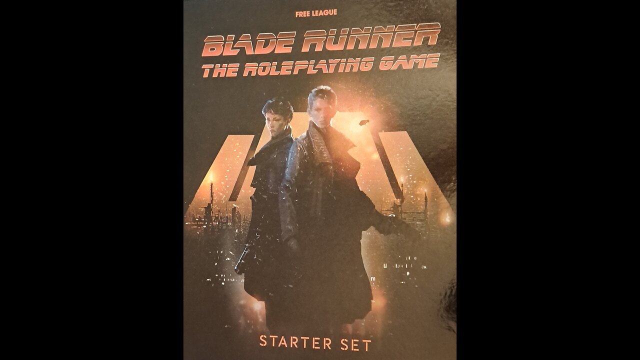 Blade Runner Roleplaying Game Starter Set (2022, Free League Publishing / Alcon) -- What's Inside