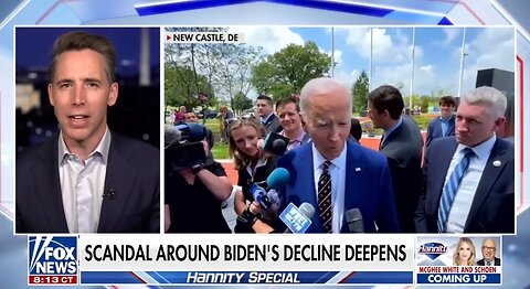 Sen Josh Hawley Reveals Shocking Details From Biden Secret Service Whistleblower