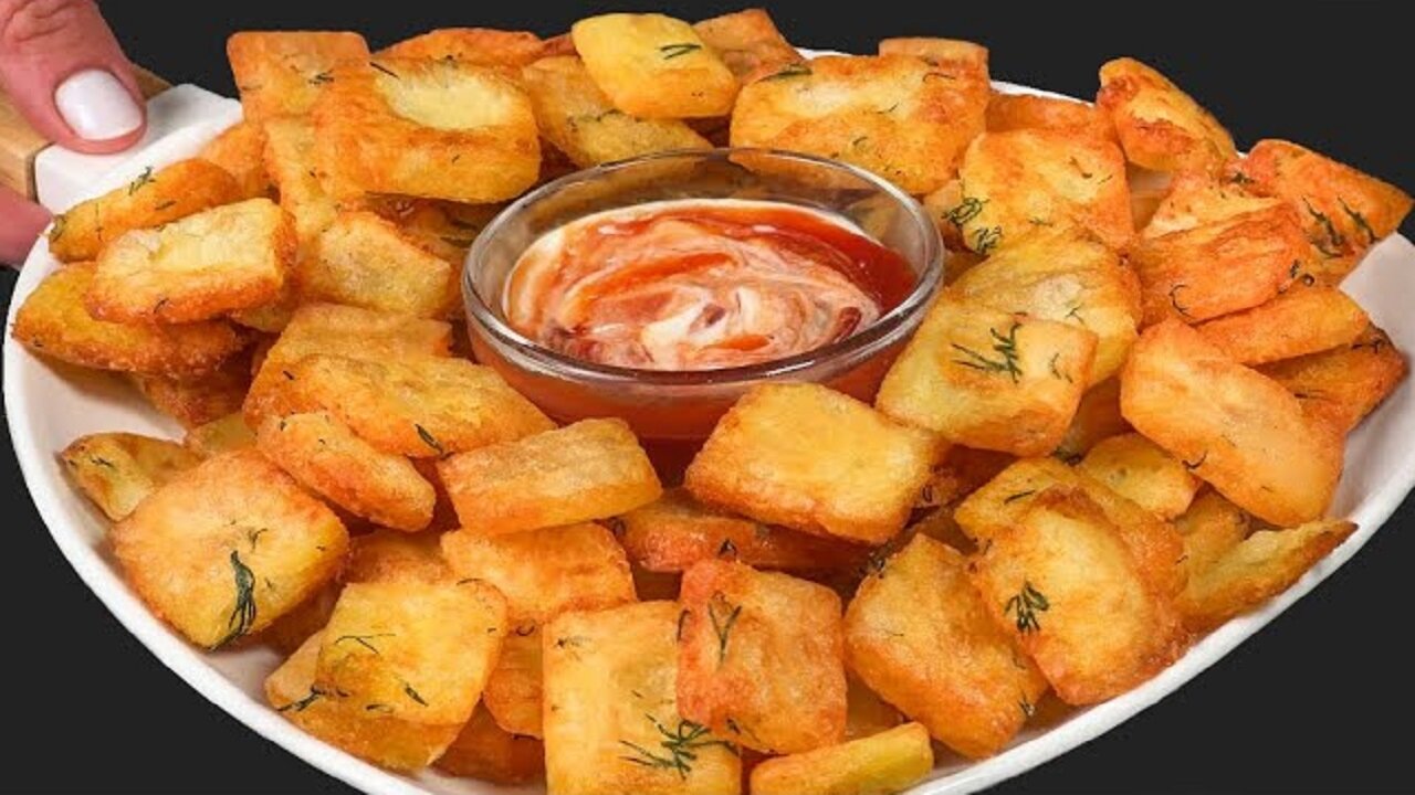 If you have 3 potatoes, cook them out of potatoes. This is real meat.
