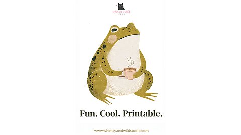 This Coffee Frog PNG Has Zero Regrets