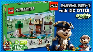 🟢🔴 Building LEGOs with Kid Otter 🦦