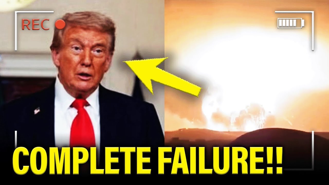 🔴 SICKLY Trump has MELTDOWN as BOMBS GO OFF