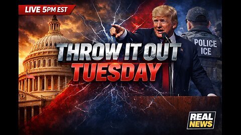 Throw It Out Tuesday And More... Real News With Lucretia Hughes.