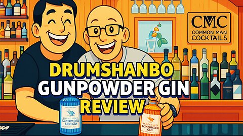 Drumshanbo with California Orange Citrus Gunpowder Irish Gin Review