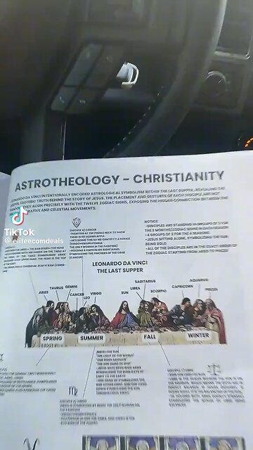 Last Supper Symbology?!