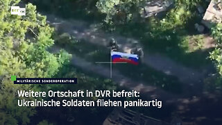 Weitere Ortschaft in DVR befreit: Ukrainische Soldaten fliehen panikartig