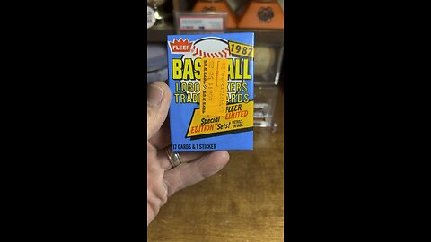 1987 Fleer Baseball Cards Pack Opening