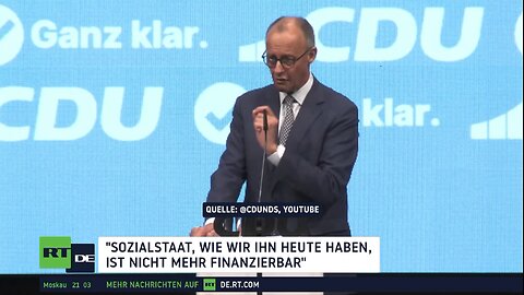 "Sozialstaat nicht mehr finanzierbar": Merz löst Debatte über Reformen am Sozialstaat aus