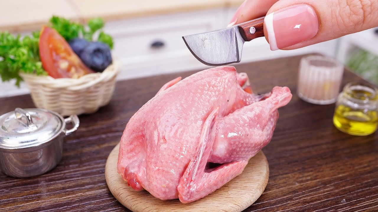 Best Miniature Chicken 🍗 Roasting 😋